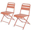 KLAPPSTUHL (2er-Set) Urban One - Orange, Metall (45/80/54cm) - Butlers