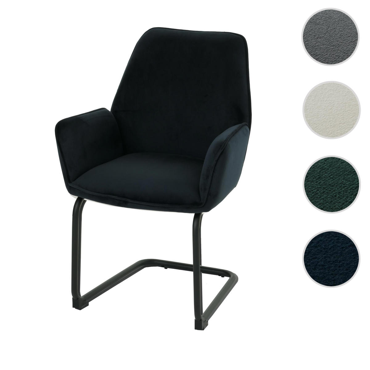 FREISCHWINGER Anthrazit - Anthrazit, Textil (60/89/61cm) - MCW