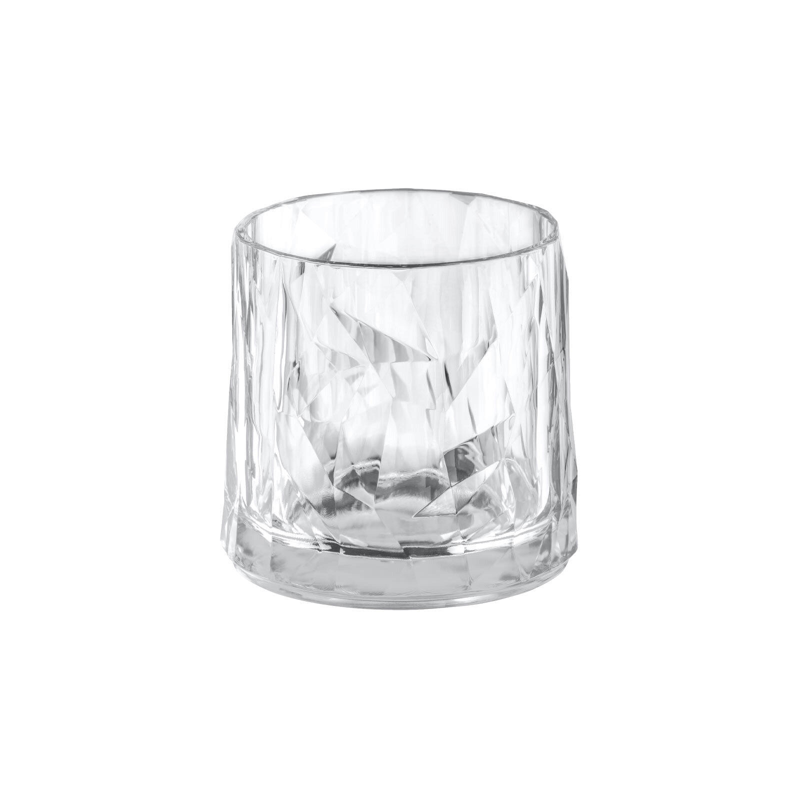 WHISKYBECHER SUPERGLAS Club No. 2 transparent 250 ml 2er Set - Transparent, Kunststoff (0.25L) - Koziol