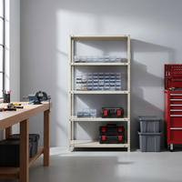 SCHRAUBREGAL PANDA TALL | HxBxT 200x90x50cm | 6 Fachböden | Fachlast 100kg | Weiß - Weiß, Metall (90/200/50cm) - PROREGAL