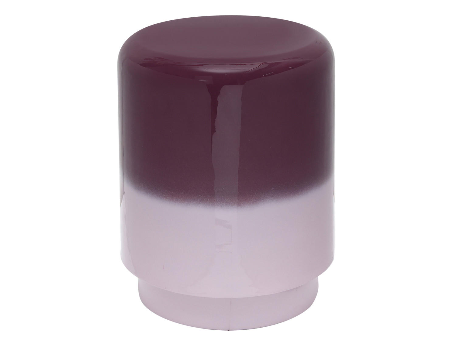 HOCKER Borrar Lila Ø35/45 cm - Lila, Metall (35/45/35cm) - Leitmotiv