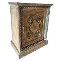 NACHTTISCH aus Holz, braun, 50x29x69cm - Braun, Holz (50/69/29cm) - Wanderlust