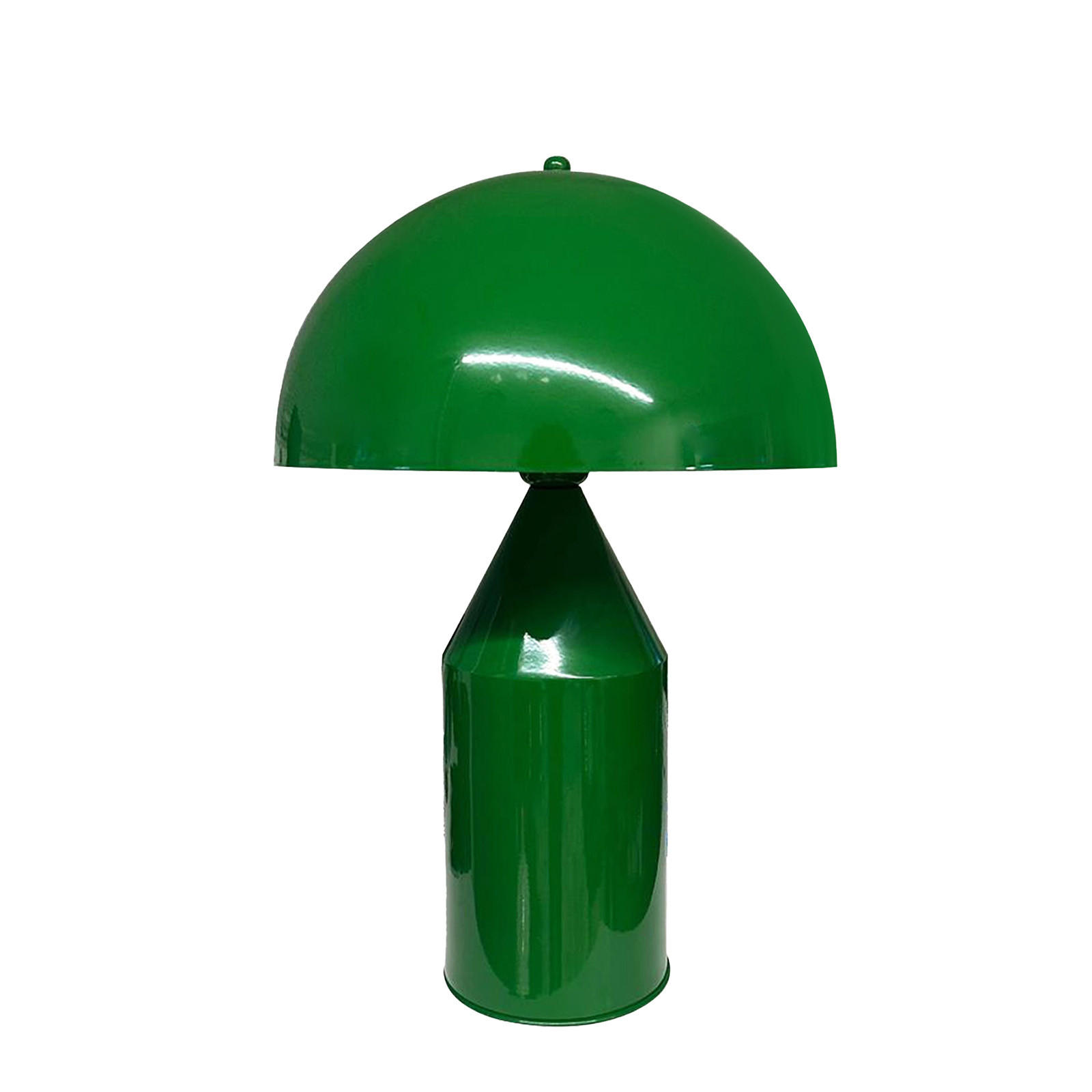 TISCHLEUCHTE Pilzlampen 50/30 - Dunkelgrün, Metall (30/50cm) - Bamyum