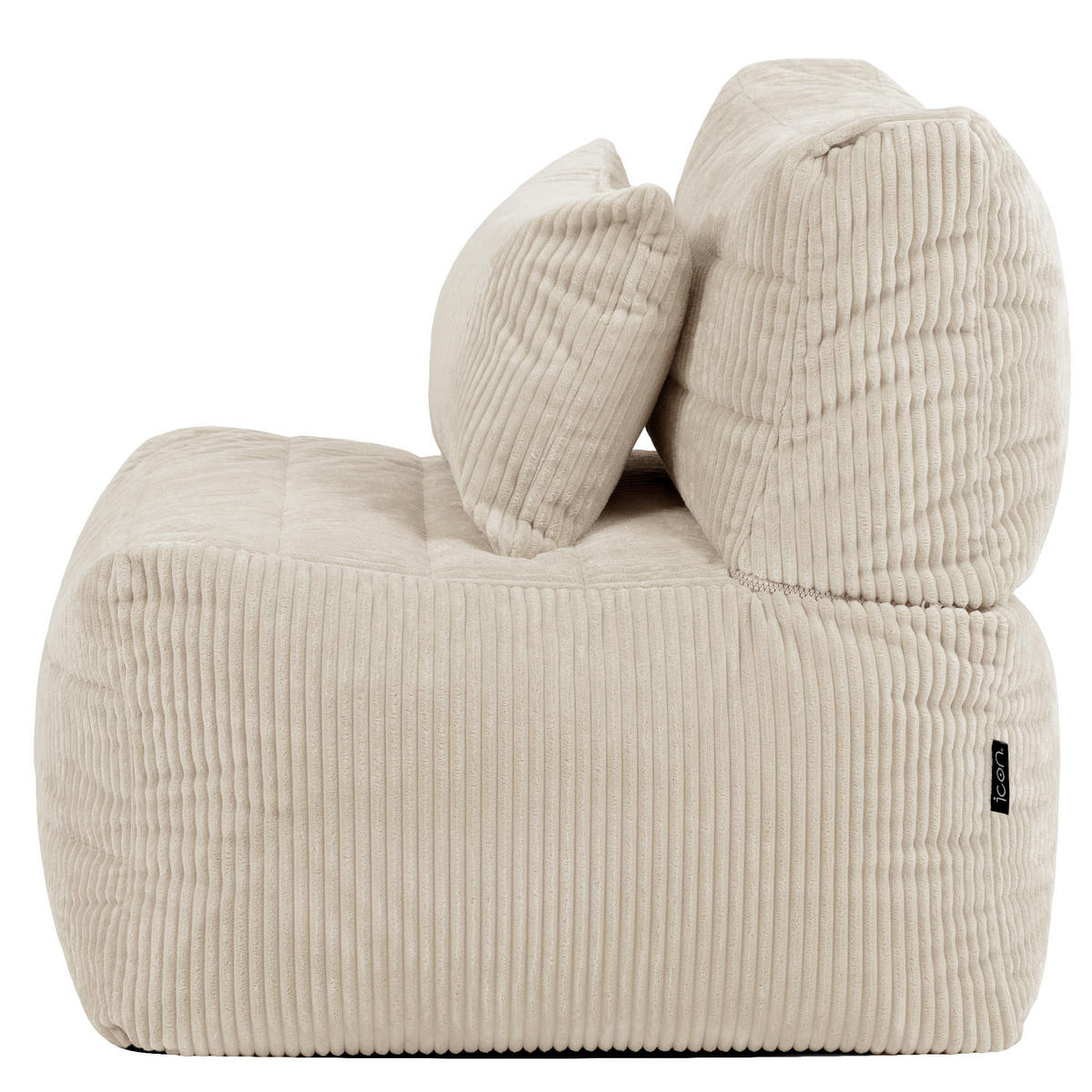 SITZSACK-SESSEL Noa modular Cord - Beige, Textil (75/70/78cm) - icon