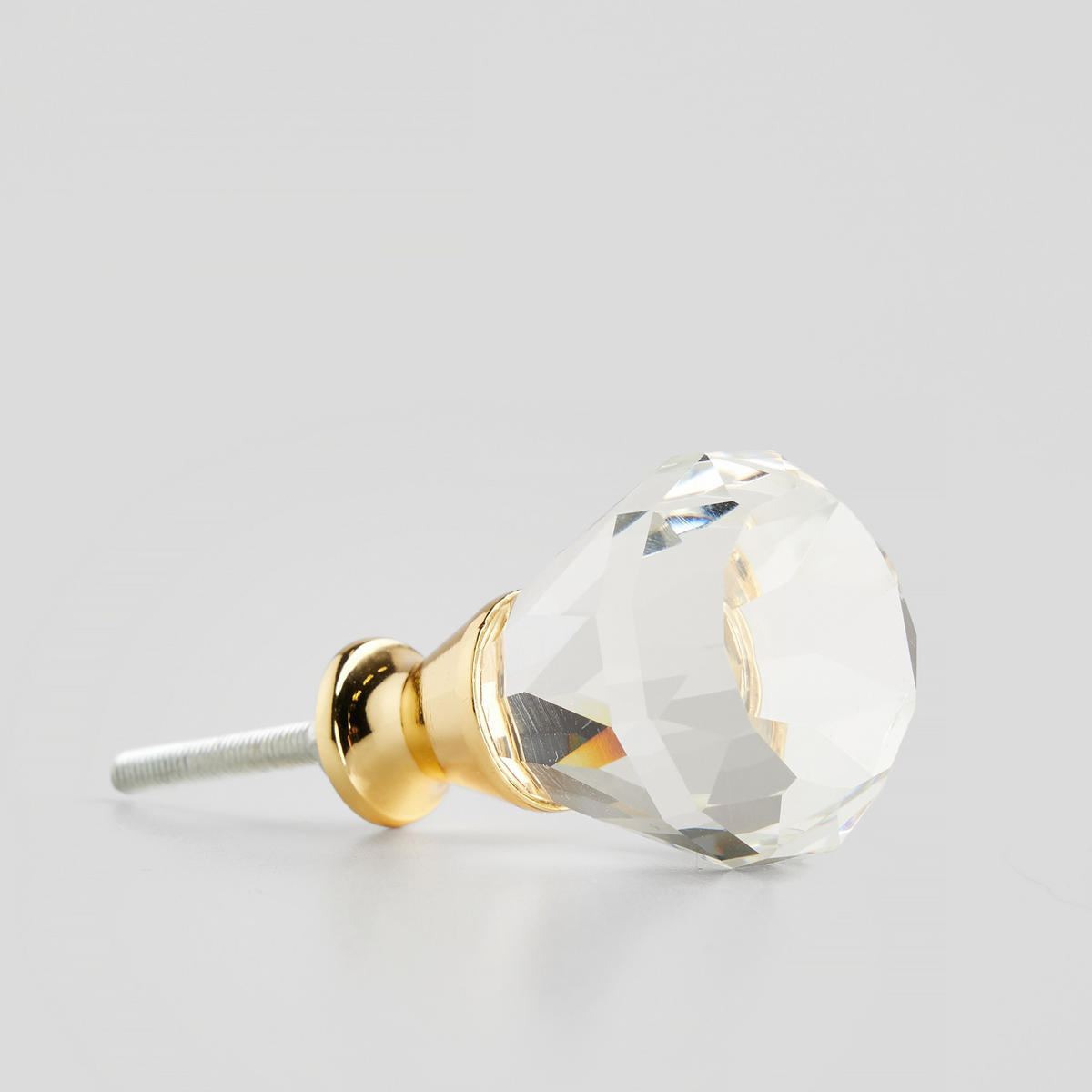 DREHKNOPF Sceptrio - Goldfarben, Glas (3/4/3cm) - home&you