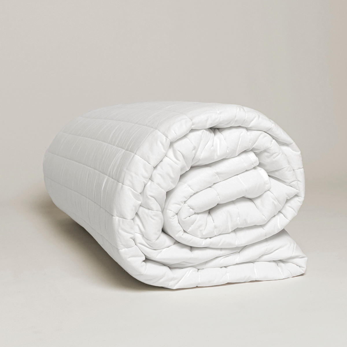 TAGESDECKE Dash Weiss 270x260 cm (Bett 160/180) - Weiß, Textil (270/260cm) - Happy Friday