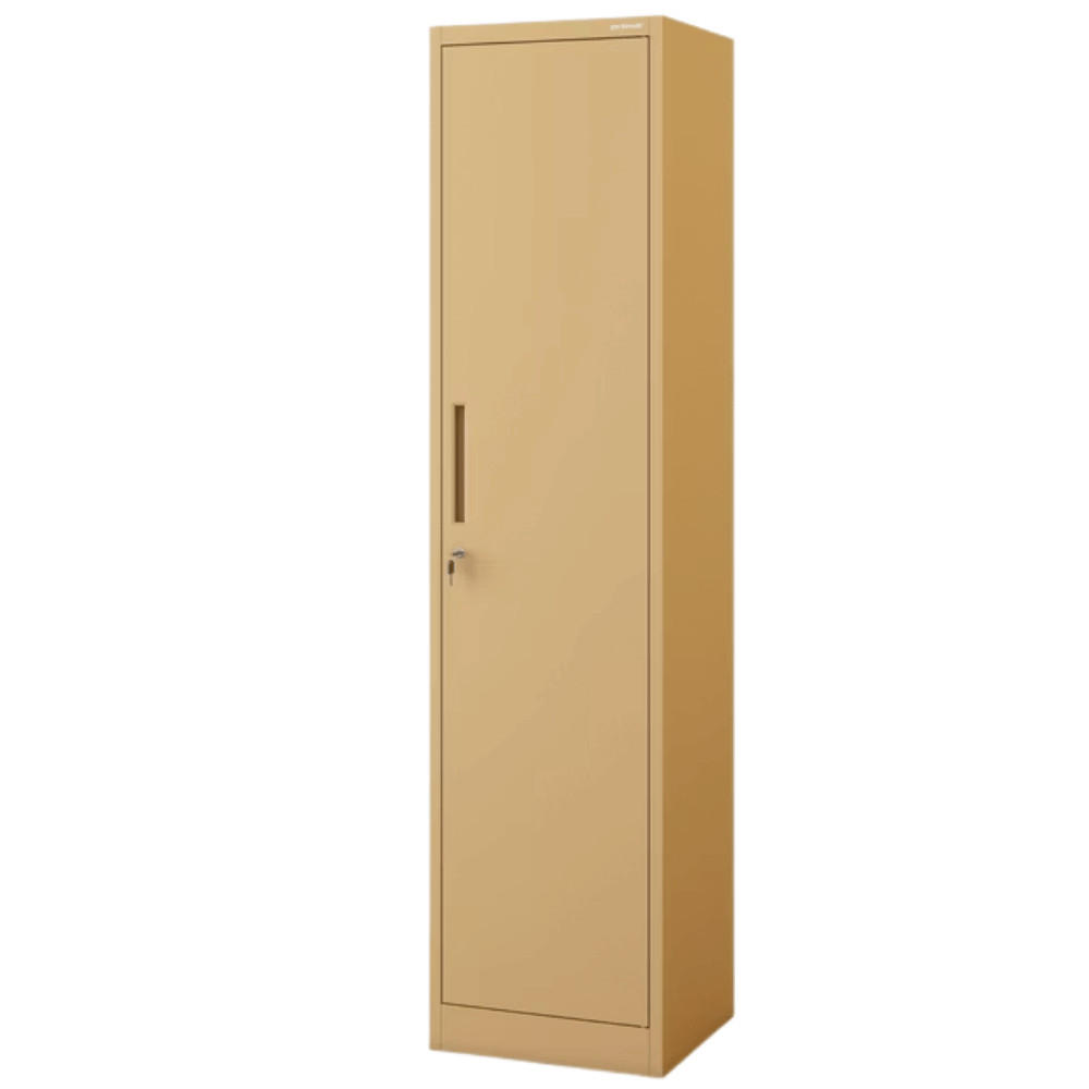AKTENSCHRANK abschließbar KADO mit Flügeltüren 185x45x40cm Beige - Beige, Metall (45/185/40cm) - DELUKE