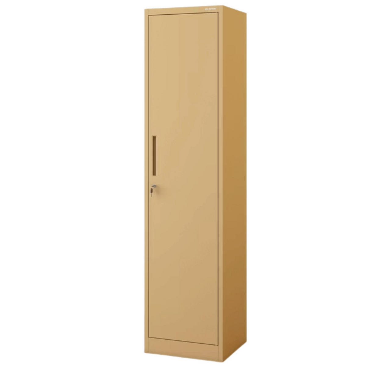 AKTENSCHRANK abschließbar KADO mit Flügeltüren 185x45x40cm Beige - Beige, Metall (45/185/40cm) - DELUKE