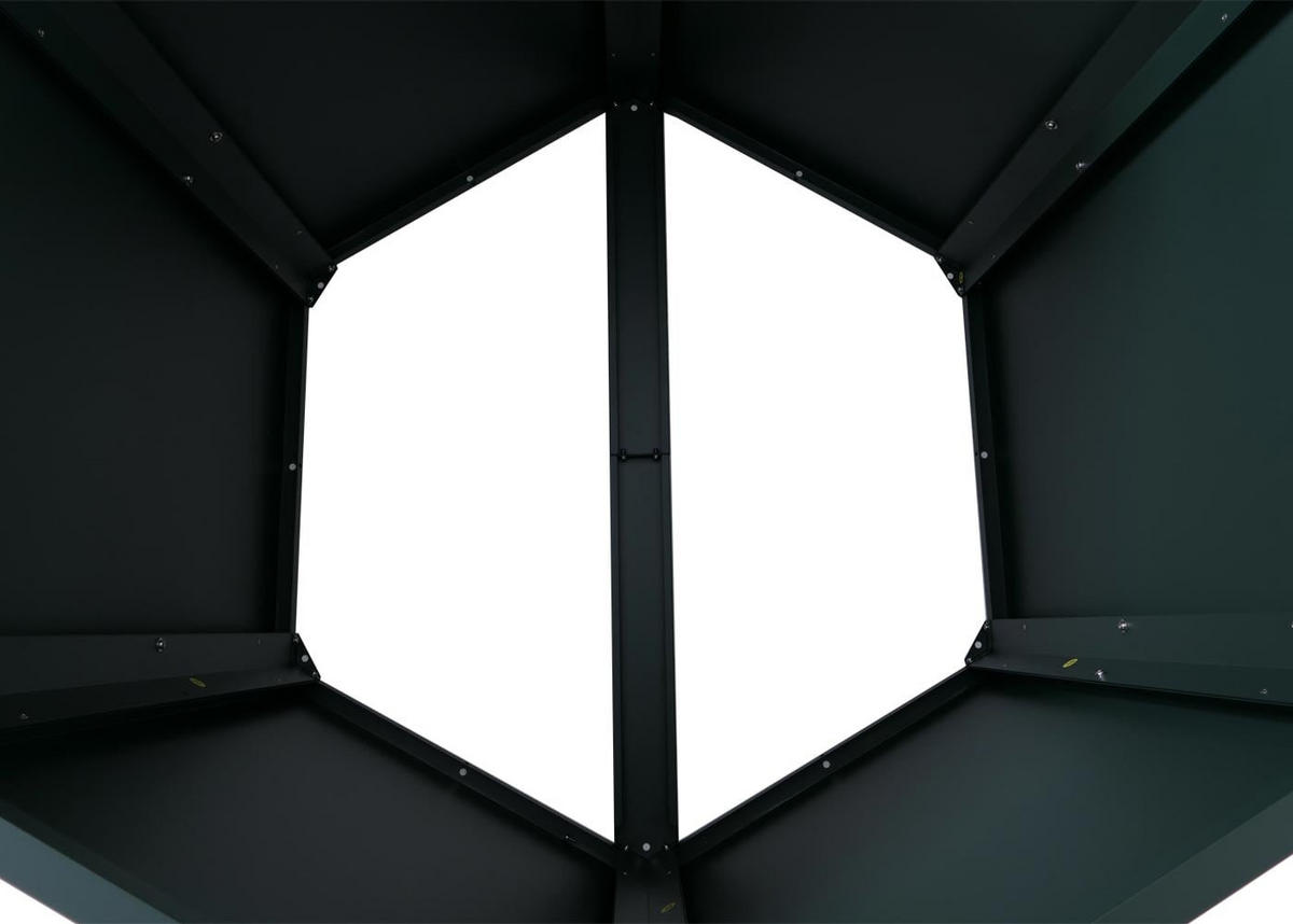 HOCHBEET 77x100x88cm Grün - Grün, Metall (100/77/88cm) - PROREGAL