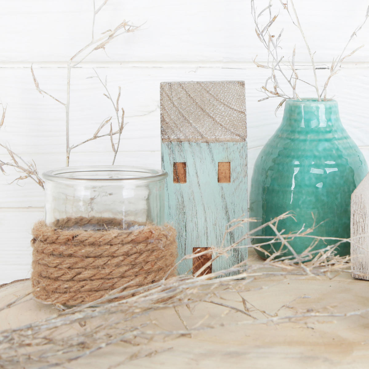 2xJUTESCHNUR - Hellbraun, Textil (1500/1/1cm) - Relaxdays