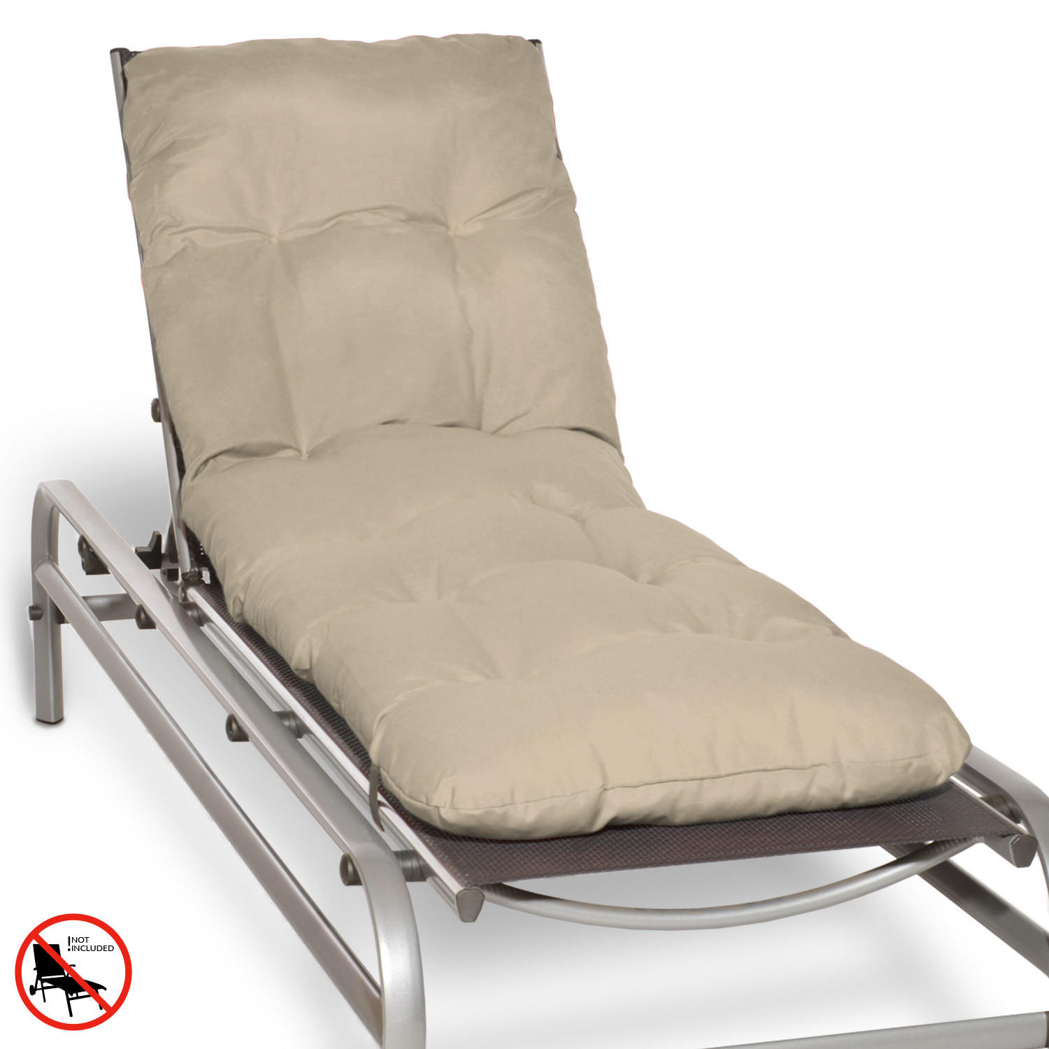 Beautissu Rolliegenauflage Natur 60x8x190 cm