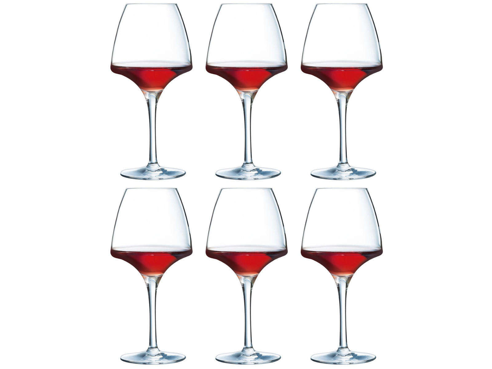ROTWEINGLAS Rotweingläser Open Up 320 ml - 6 Stücke - Transparent, Glas (0.32L)