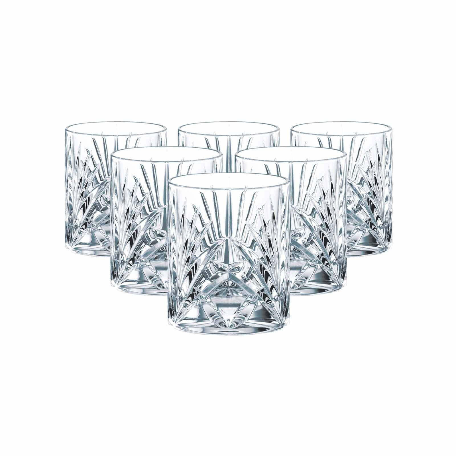 WHISKYTUMBLER Palais transparent 304 ml 6er Set - Transparent, Glas (0.304L) - Nachtmann