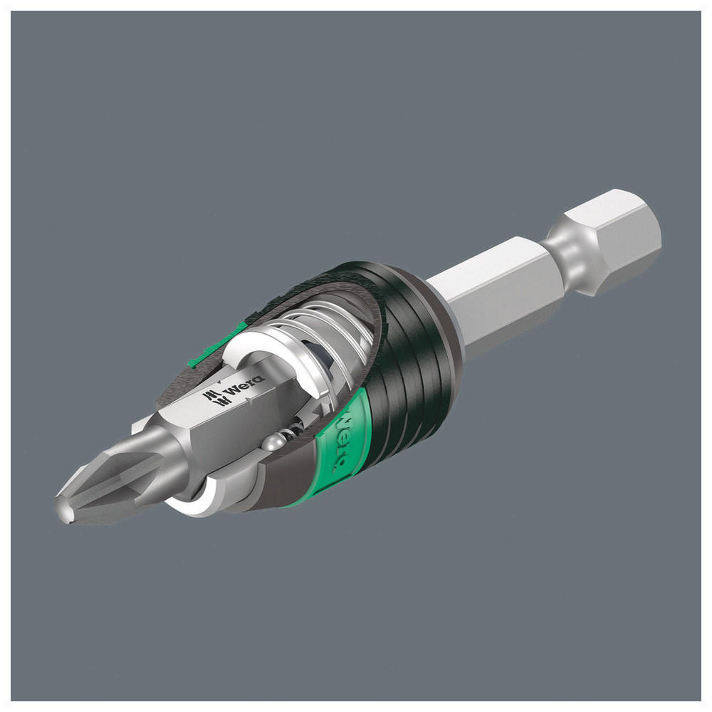 RAPIDAPTOR Universalhalter 889/4/1 K, kurze Ausführung, 50 mm - Multicolor, Kunststoff (50/15/15cm) - Wera