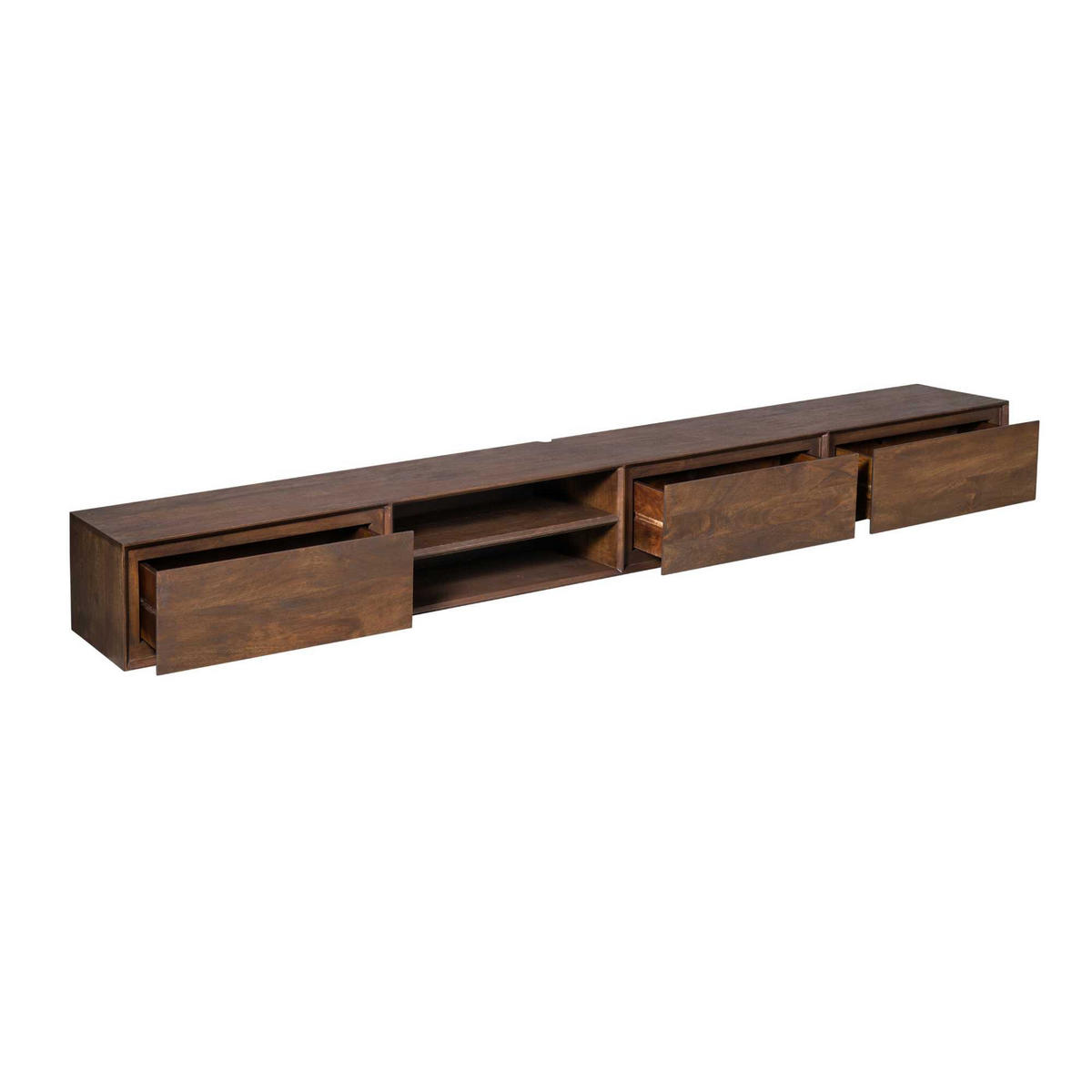 TV-MÖBEL Ambiance Braun 35/280/30 cm - Braun, Holz (280/30/35cm) - Starfurn
