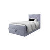 BOXBETT ALTEA 100x200 Monolith 70, mit Matratze und Topper, Hellblau - Hellblau, Holz/Kunststoff (100/200cm) - Bedante