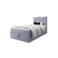 BOXBETT ALTEA 120x200 Monolith 70, mit Matratze und Topper, Hellblau - Hellblau, Holz/Kunststoff (120/200cm) - Bedante