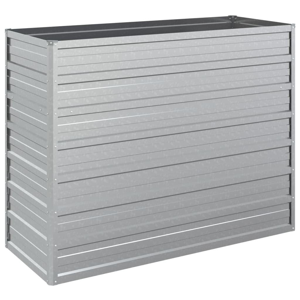 Deluke Hochbeet Silber 100x77x40 cm