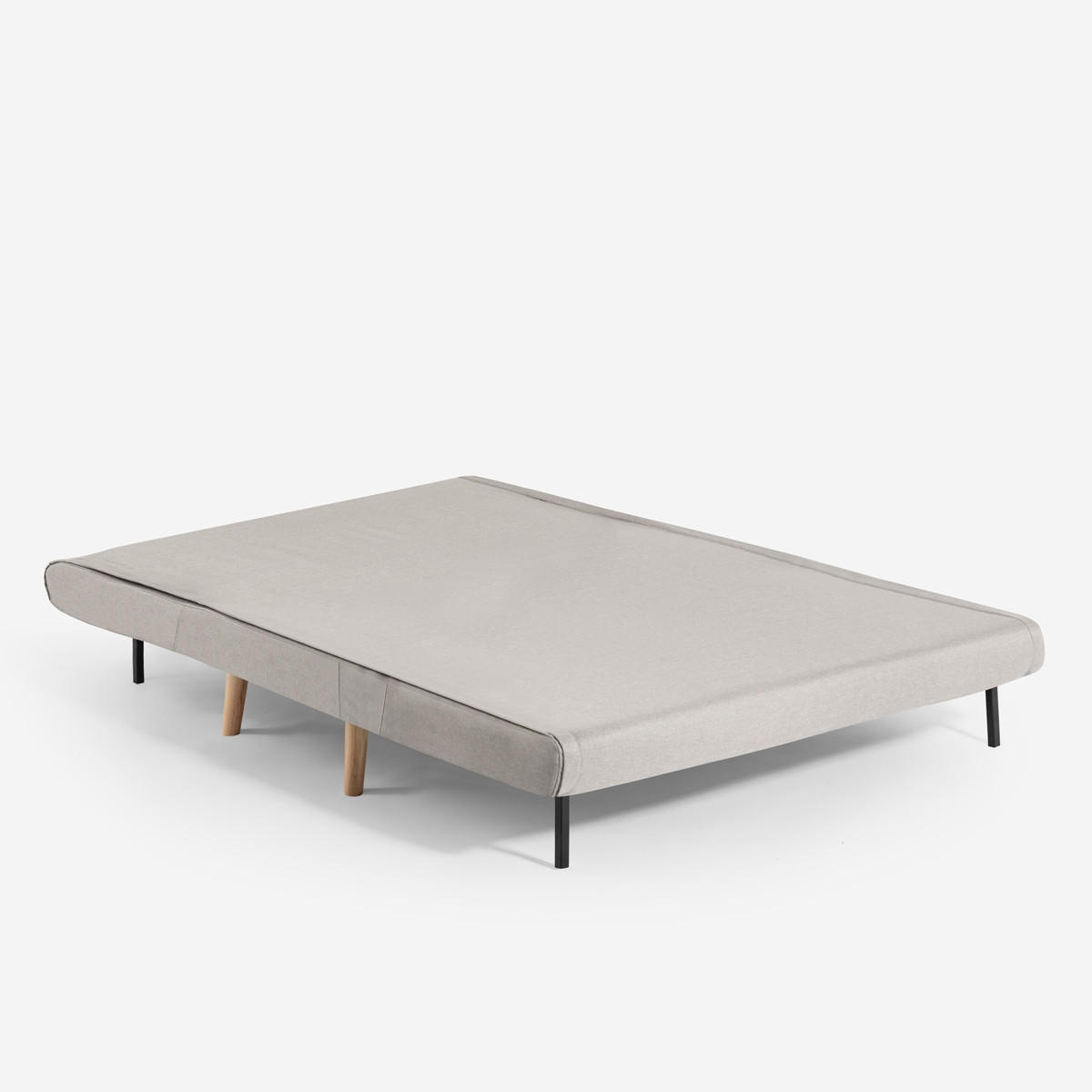SCHLAFSOFA 2-Sitzer Elettra - Grau - Grau, Textil (135/83/190cm) - Pasmara