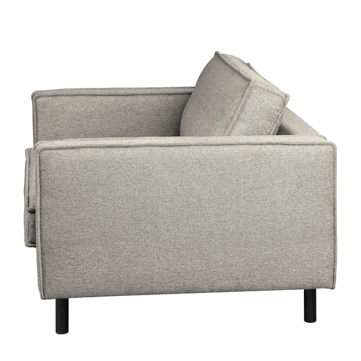 XL SESSEL - Schwarz/Grau, Wellpappe/Textil (117/81/96cm) - home24