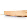 WANDREGAL Massivholz 17/100/17 cm - Braun, Holz (100/17/17cm) - hagge home
