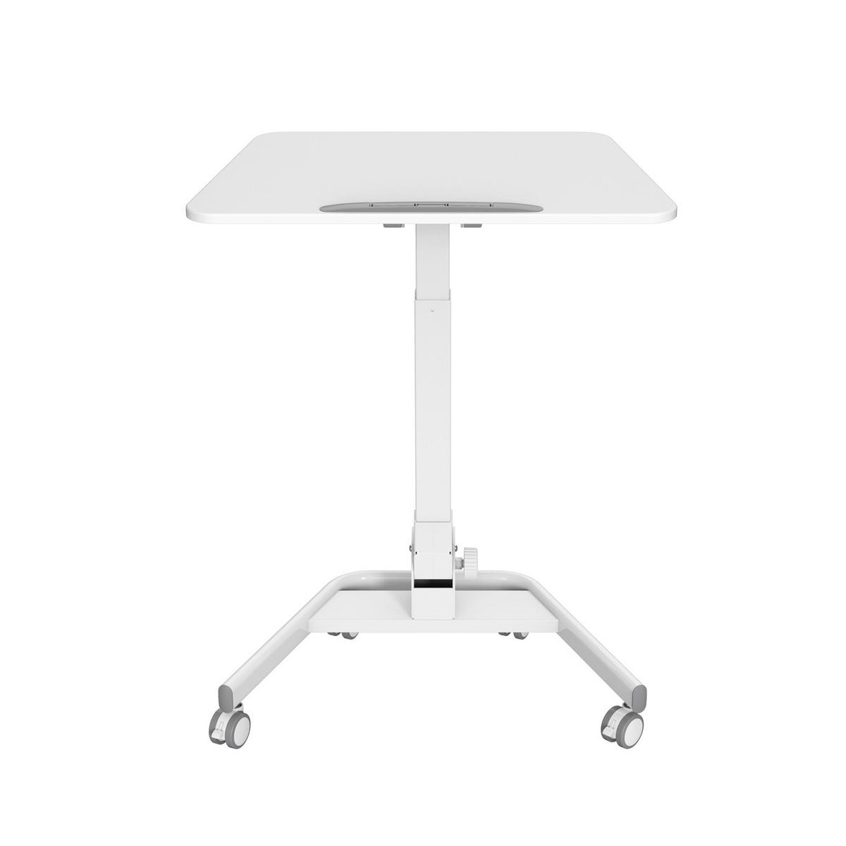 LAPOTPTISCH Jeju Weiß - Weiß, Metall (50/73/108cm) - SVITA