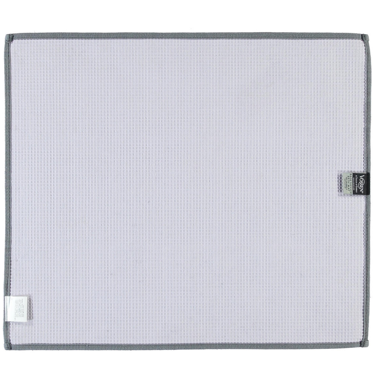 BADTEPPICHE EXCLUSIVE FLANELL - 7400 - Grau, Textil (55/65cm) - Vossen