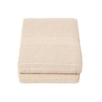 WOHNDECKE Kashi 150/200 cm, Baumwolle mit Fransen - Creme, Textil (150/200cm) - Homescapes