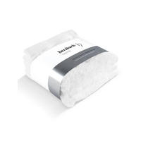 SEIFTUCH 3er Set Pura Weiß - Weiß, Textil (30/30cm) - Herzbach Home