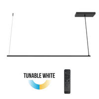 LED-HÄNGELEUCHTE - Schwarz Hochglanz, Metall (2/100/2cm) - Lumicom