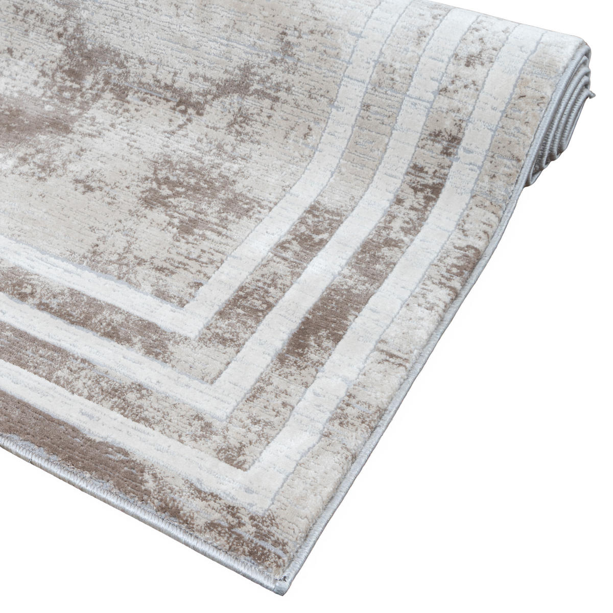 VINTAGE-TEPPICH ALEGRA 120/170 cm Beige - Hellbraun, Naturmaterialien/Textil (120/170cm) - Consilio Concept