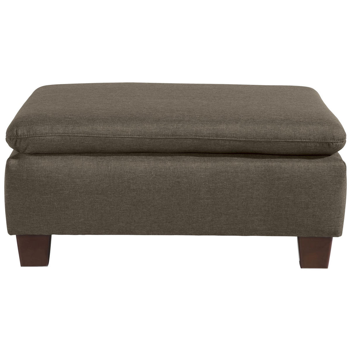 POLSTERHOCKER Kaylil Flachgewebe sahara - Sahara, Kunststoff (90/43/60cm) - 58aufmkessel