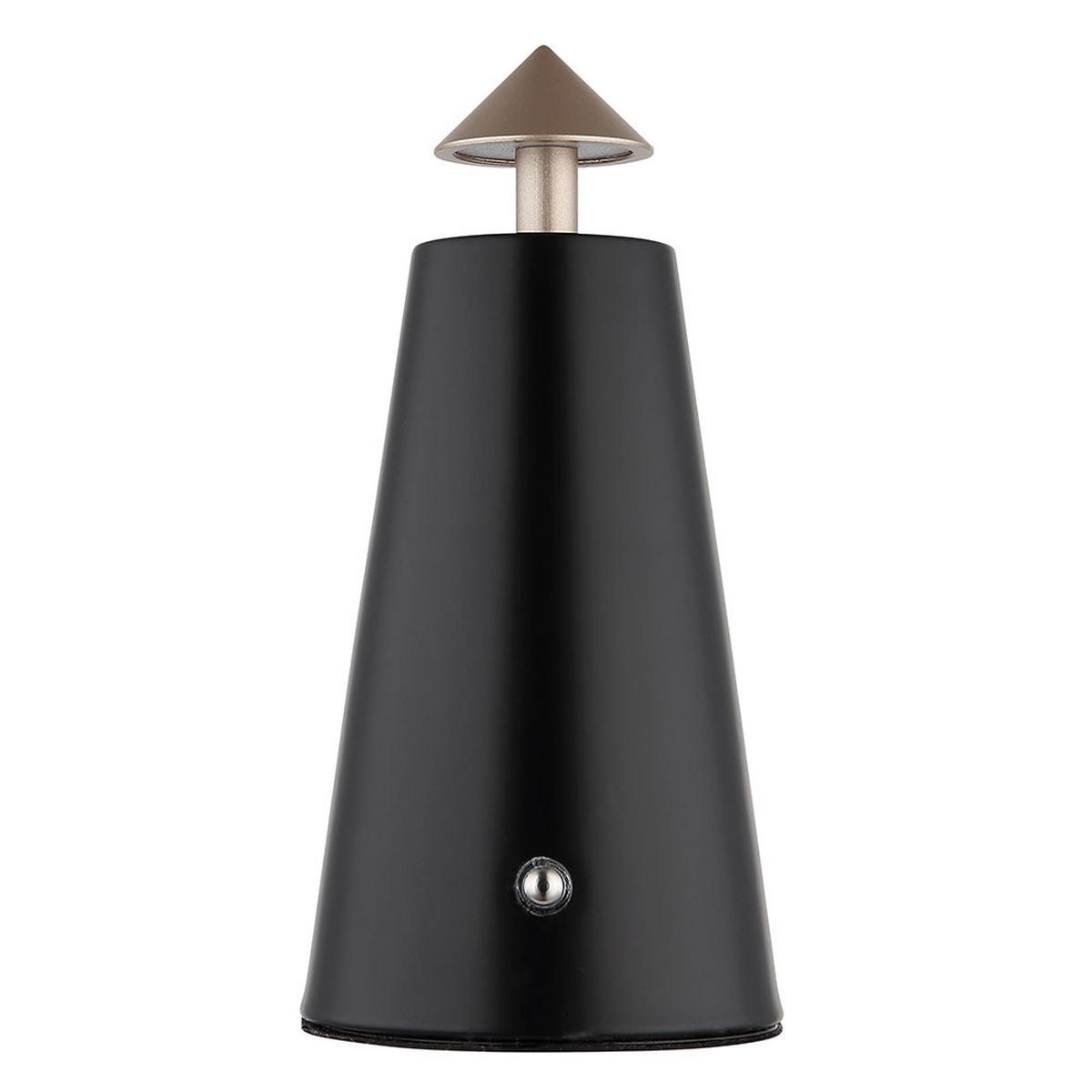 2X LED TISCHLEUCHTE Schwarz Cappuccino CCT - Schwarz, Metall (9/9/19cm) - Globo Lighting