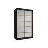 SCHIEBETÜRENSCHRANK Vigo IV - Goldfarben, Holzwerkstoff/Metall (100/200/58cm) - MIRJAN24