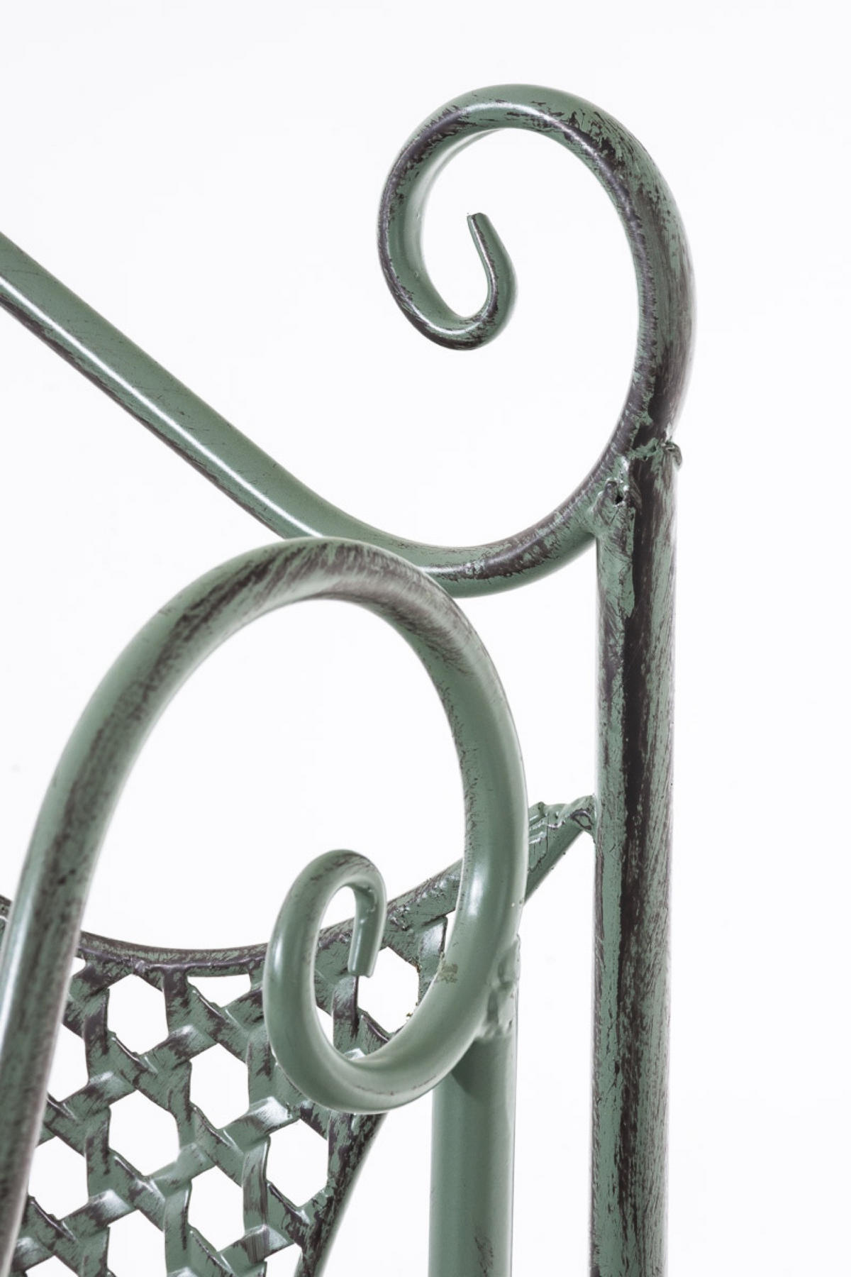 STANDREGAL Anic antik-grün - Grün, Metall (61/153/33cm) - TPFGarden