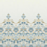 FOTOTAPETE - Strawberry Thief Soft Blue - Blau, Papier/Kunststoff (250/400cm) - Graham & Brown