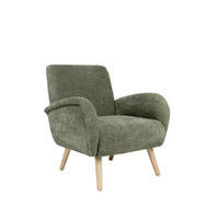 LESESESSEL Iraida Grün 73 cm x 82 cm - Grün, Textil (73/82/74cm) - Klast Home