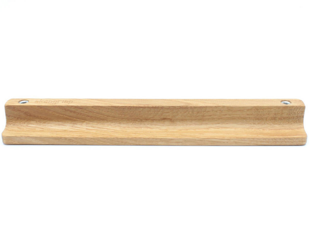 MÖBELGRIFF BA 550mm Griffleiste natur Eiche massiv Griffe Möbel Küchengriff - Eichefarben, Holz (2.5/2/57.2cm)