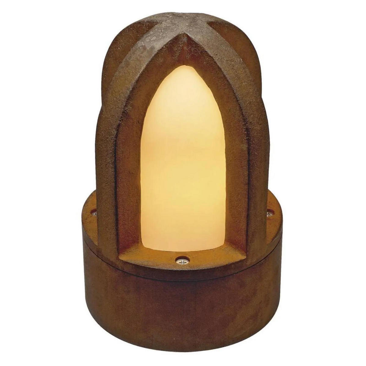 WEGELEUCHTE Rusty Rostfarbig - Rostfarben, Metall (7.5/7.5/24cm) - SLV