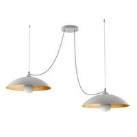 HÄNGELEUCHTE Dream X2 - Goldfarben, Metall (40/40/9cm) - Lumicom