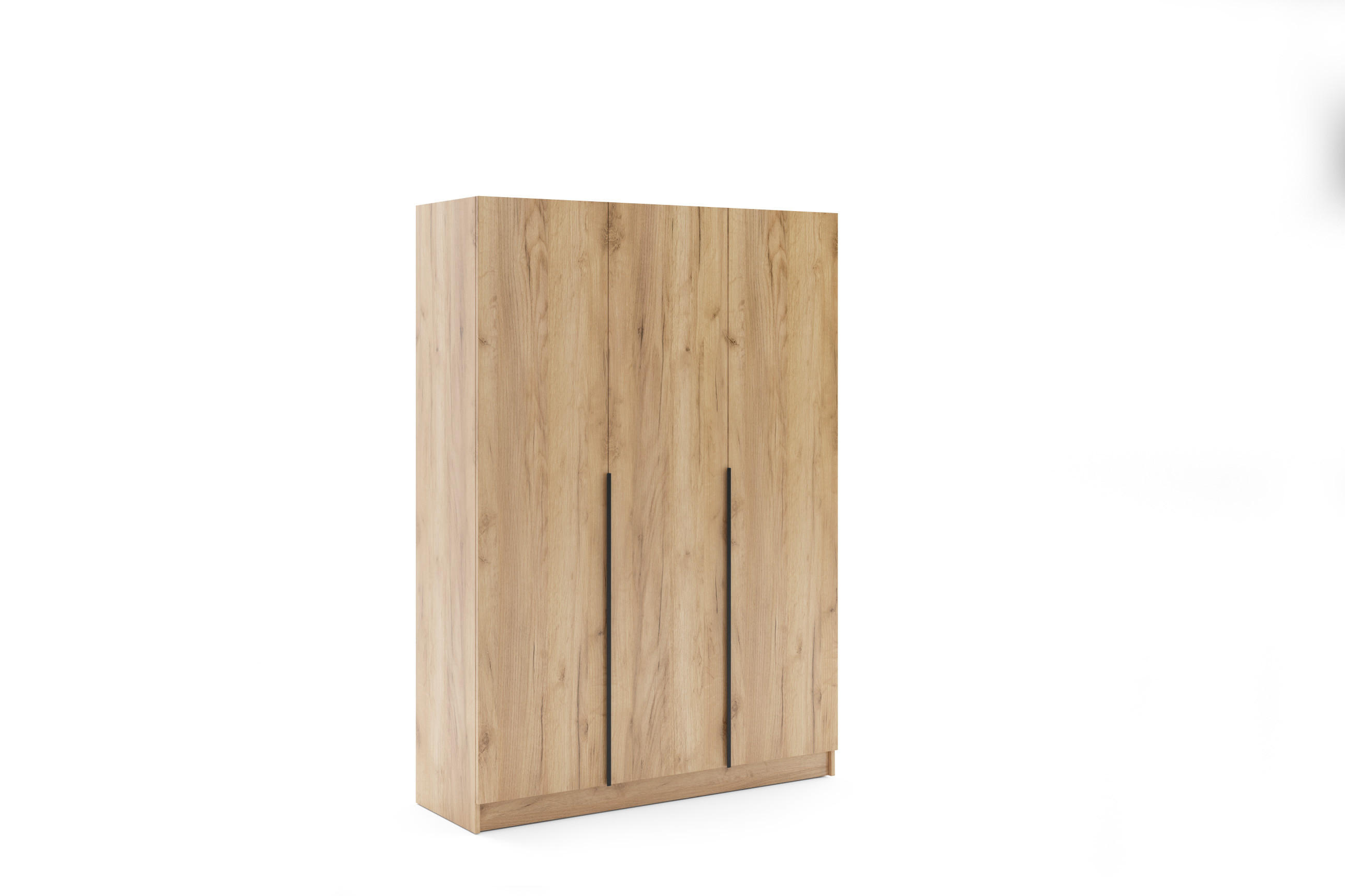 SCHIEBETÜRENSCHRANK Riva 150 cm - Eiche Craft Gold - Goldfarben, Holzwerkstoff (150/245/61cm)