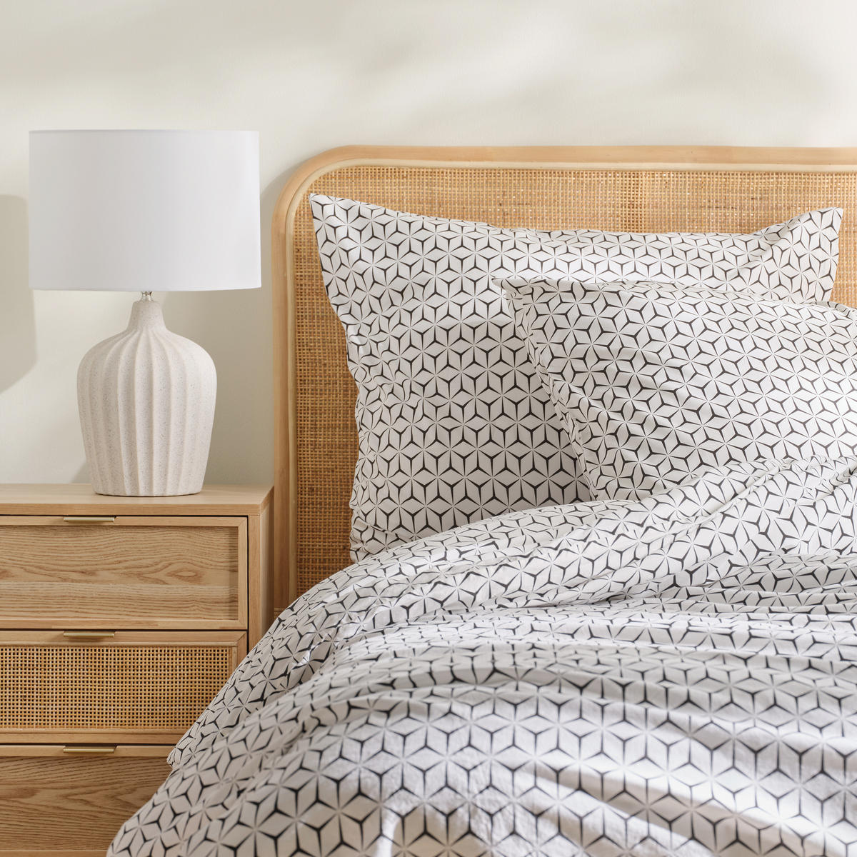 BETTWÄSCHE Virelli - Schwarz, Textil (200/220cm) - home&you