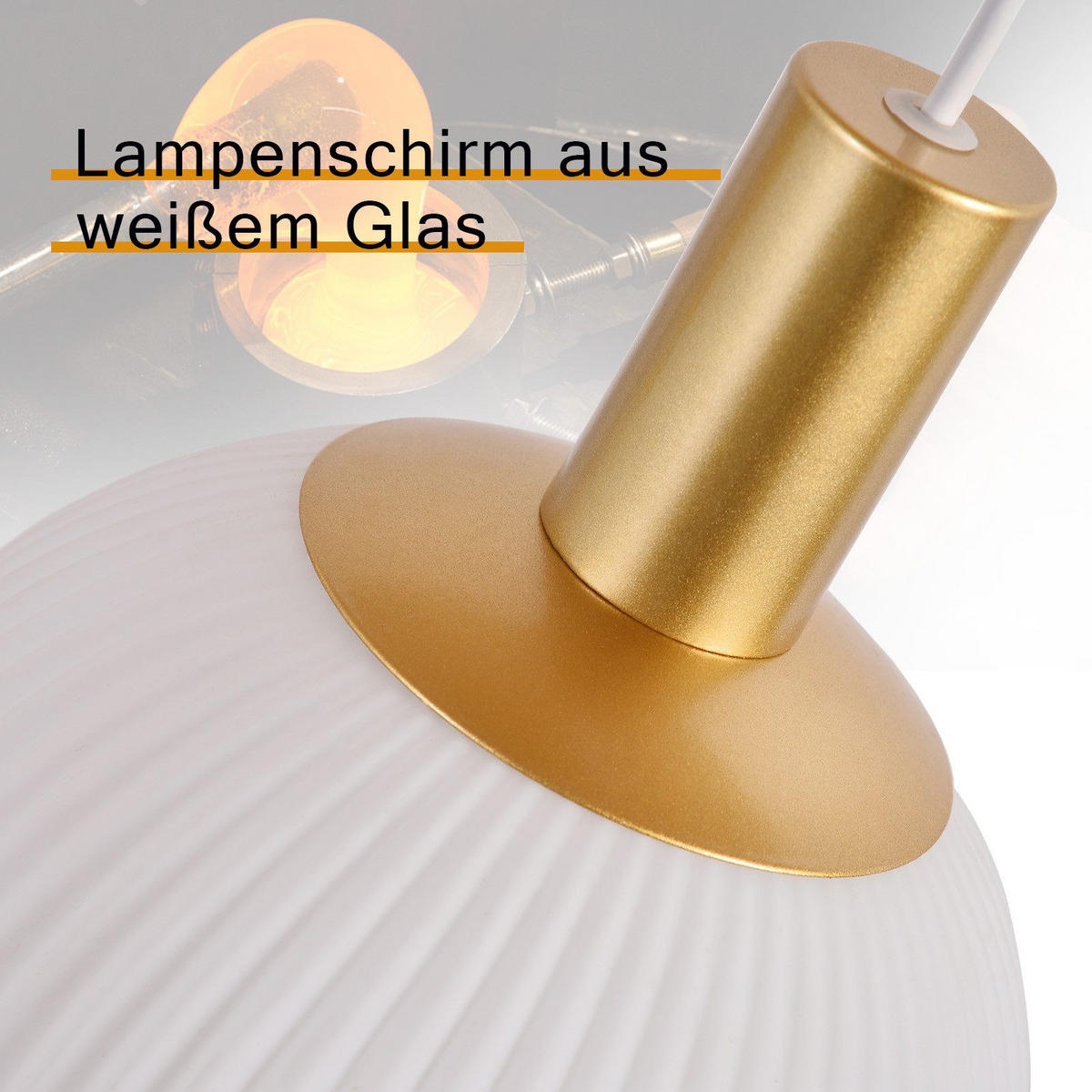 HÄNGELEUCHTE Dwexu 20.0/182.0/97.0 cm - Weiß, Metall (97/20/182cm) - ZMH