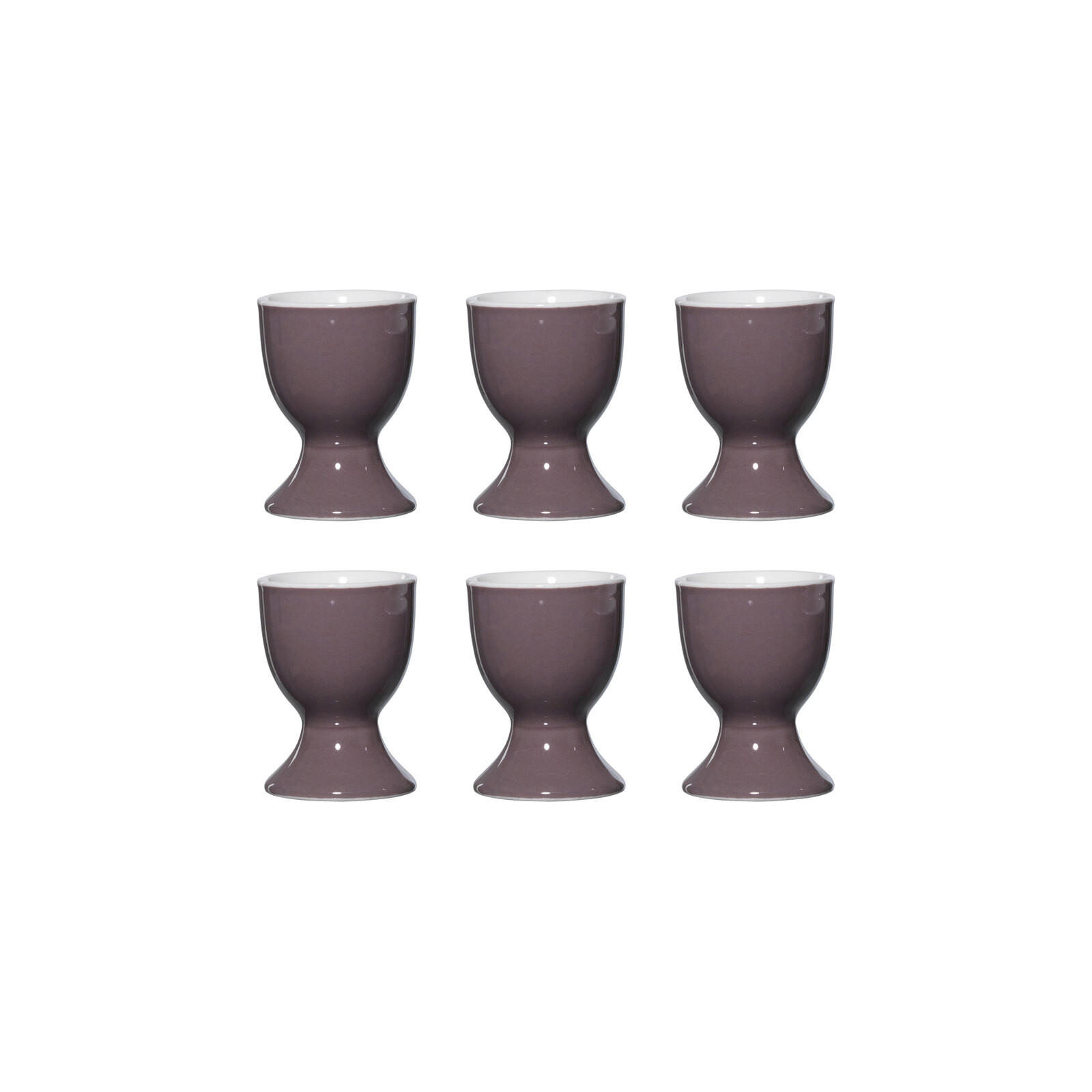 EIERBECHER Doppio Toffee ø 5 cm 6er Set - Braun, Keramik (5/6/5cm) - Ritzenhoff Breker
