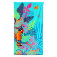 MIKROFASER-STRANDTUCH Perrocco 90x170 220g/m² - Blau, Textil (90/170cm) - LE COMPTOIR DE LA PLAGE