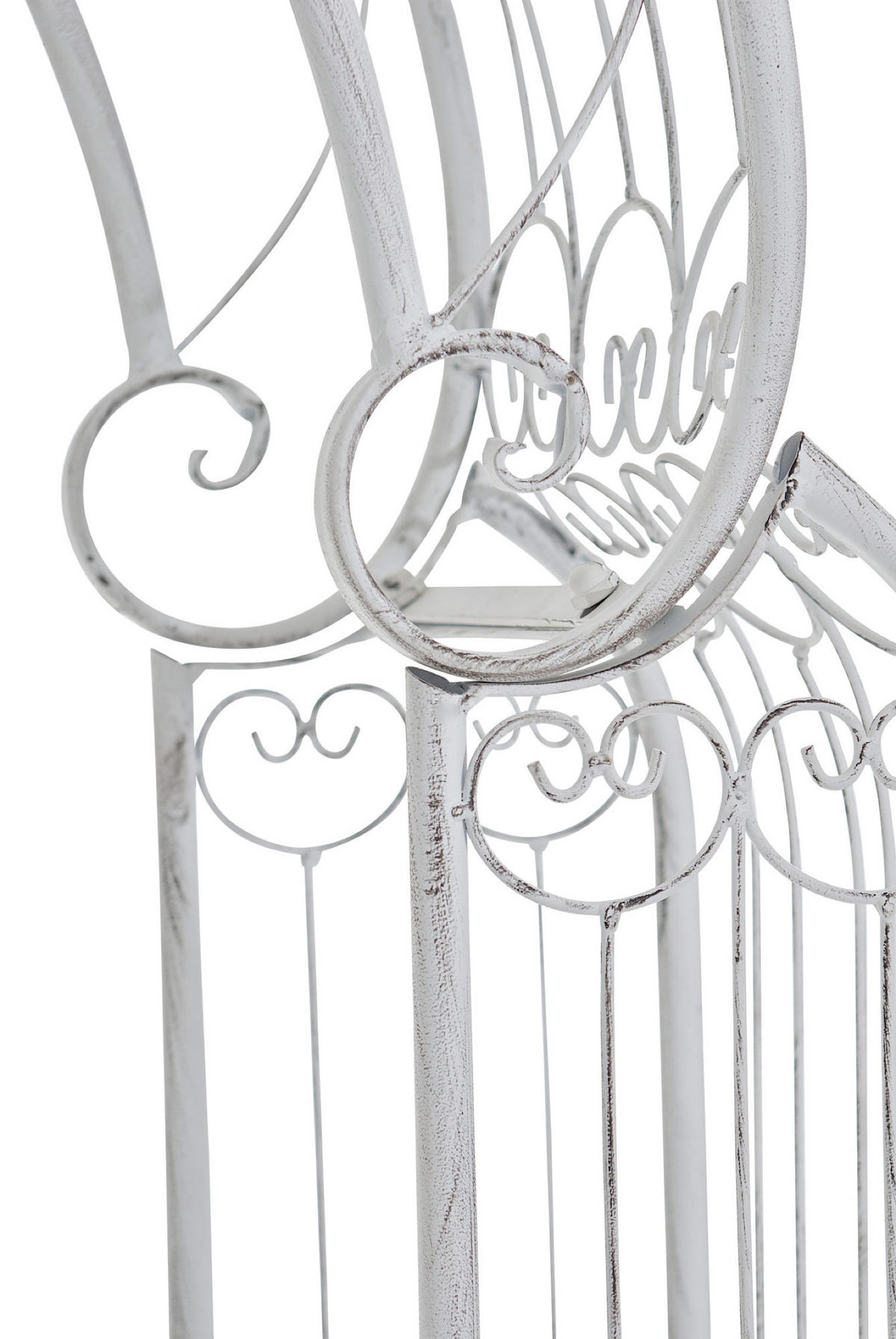 ROSENBOGEN Alesy antik weiß - Weiß, Metall (163/239.5/34cm) - TPFGarden