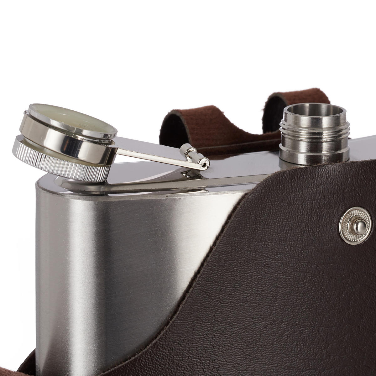FLACHMANN - Silberfarben, Kunststoff/Metall (18/29/5.5cm) - Relaxdays