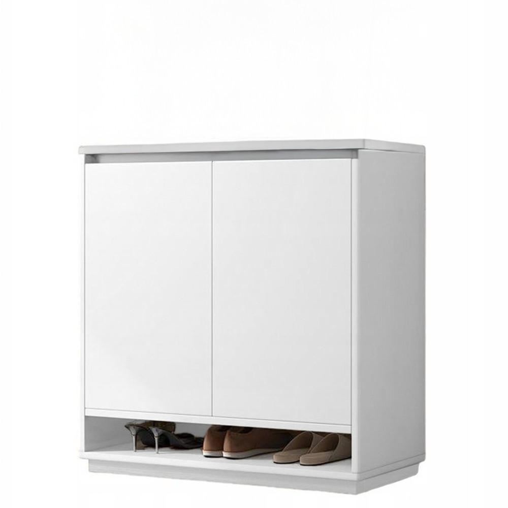 SCHUHSCHRANK, weiß 60/32/80 cm - Weiß, Holzwerkstoff (60/80/32cm)