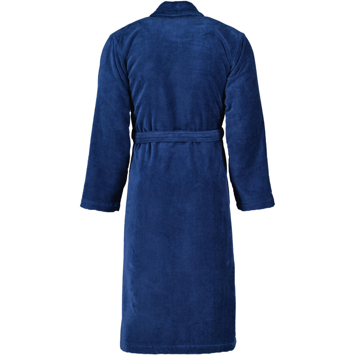 BADEMANTEL UNISEX SCHALKRAGEN FEELING-L WINTERNIGHT - 476 - Blau, Textil (Snull) - Vossen