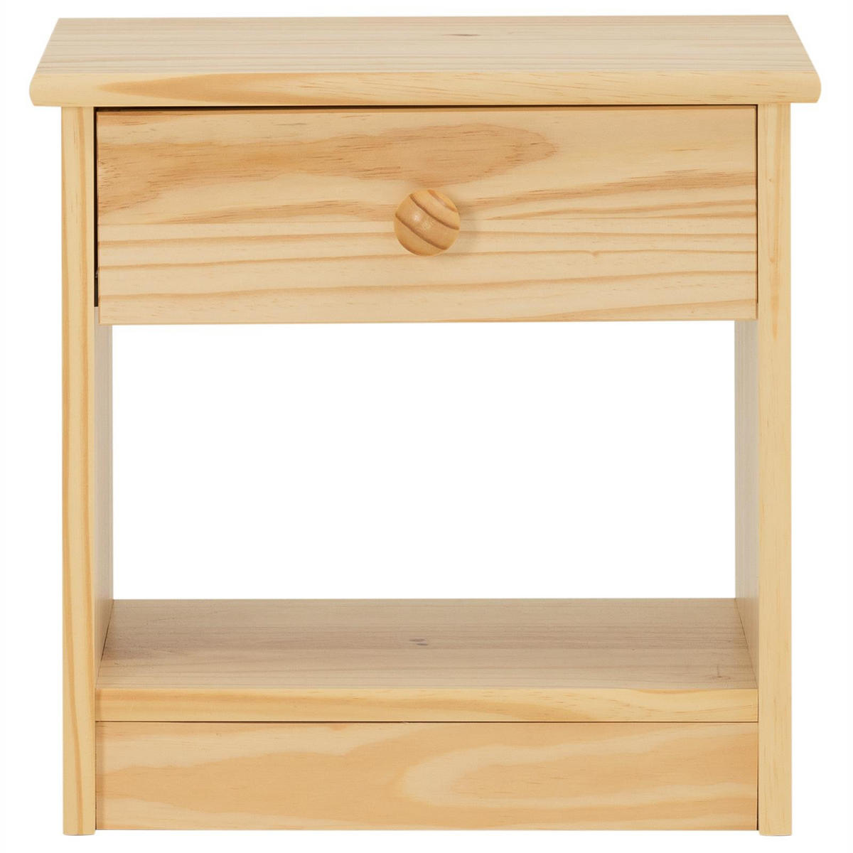 NACHTKOMMODE MORITZ - Naturfarben, Holz (41/42/30cm) - IDIMEX
